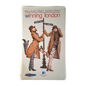 Winning London (VHS, 2001, Clamshell) Mary-Kate and Ashley Olsen